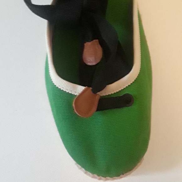 ♨️♨️SOLD♨️♨️♨️ J.Crew Ankle Wrap Espadrille Wedges - Picture 4 of 8